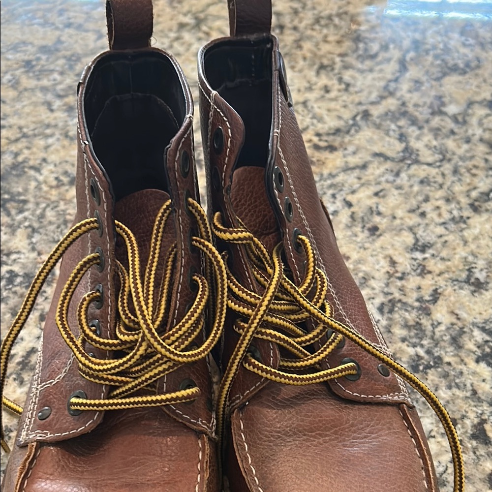 Brown Leather Men's Boots